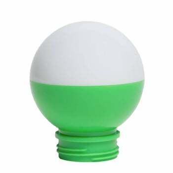 Bola Guinguette dos tonos blanco / verde eléctrico (made in France) - Boules Guinguette - La Case de Cousin Paul