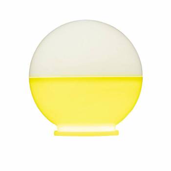 boule Guinguette bicolore blanc / jaune made in France - Boules Guinguette - La Case de Cousin Paul