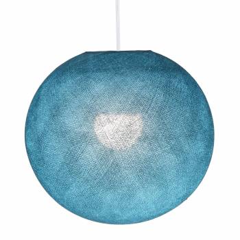 peacock blue - Lampshades globe - La Case de Cousin Paul