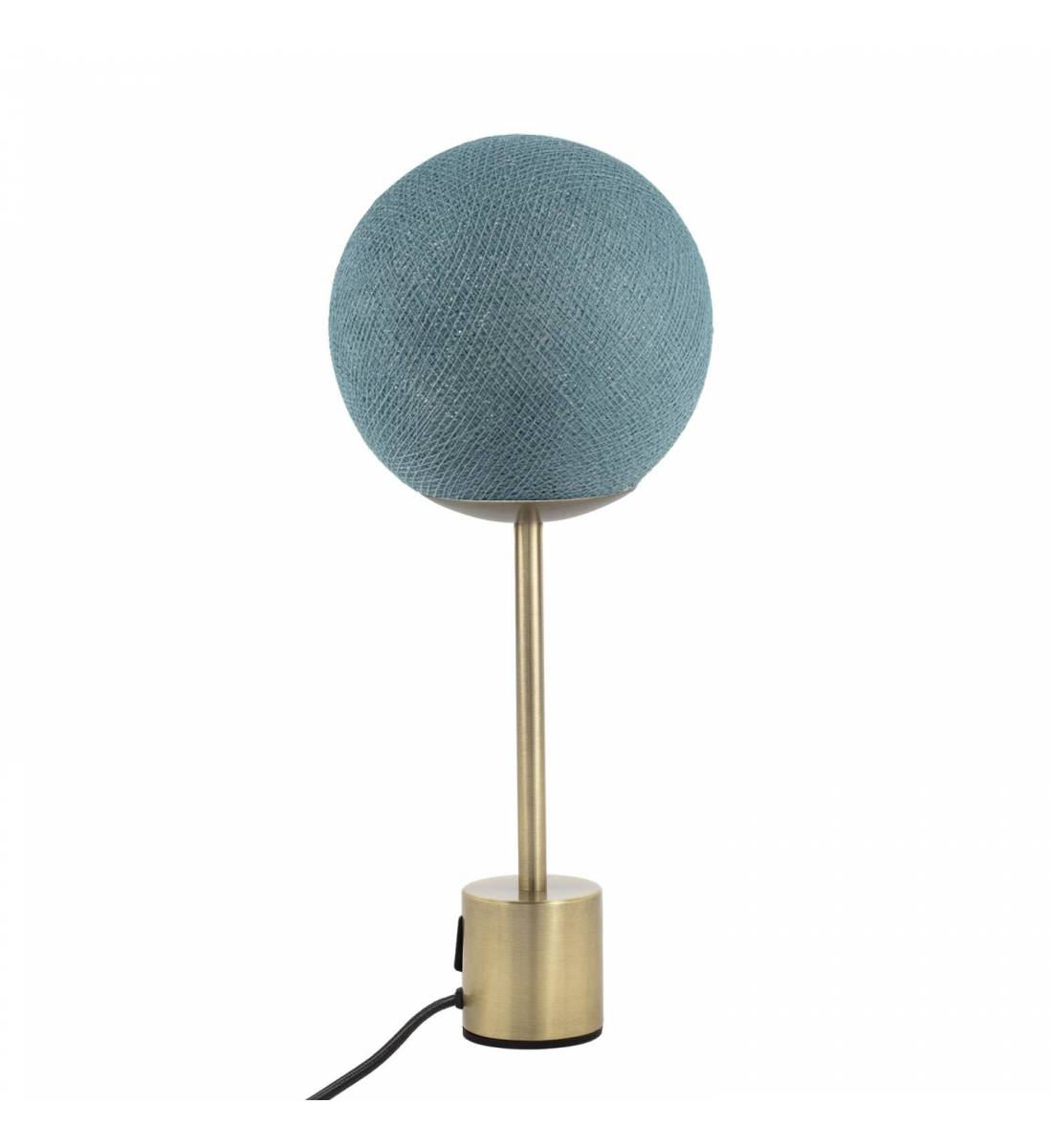 Brass lampe APAPA - greyish green - Lamp Apapa - La Case de Cousin Paul