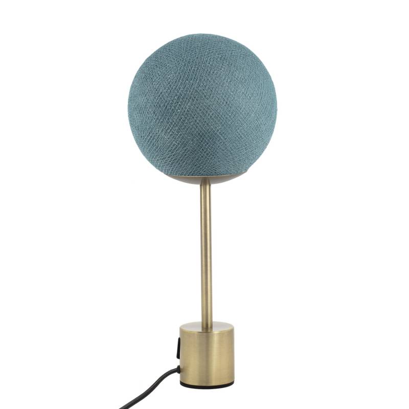 Brass lampe APAPA - greyish green - Lamp Apapa - La Case de Cousin Paul