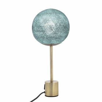 Brass lampe APAPA - greyish green - Lamp Apapa - La Case de Cousin Paul