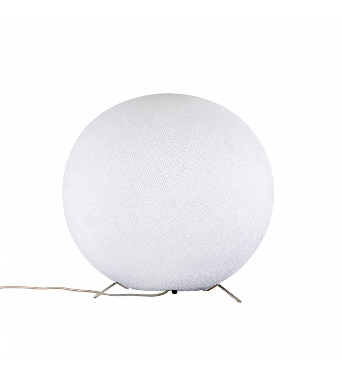 Weiß magnetische Kugel-Tischlampe - Größe S - Tischlampe - La Case de Cousin Paul