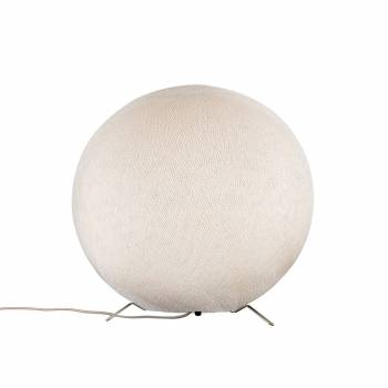 Ecru magnetic globe table lamp - size S - Table lamp - La Case de Cousin Paul