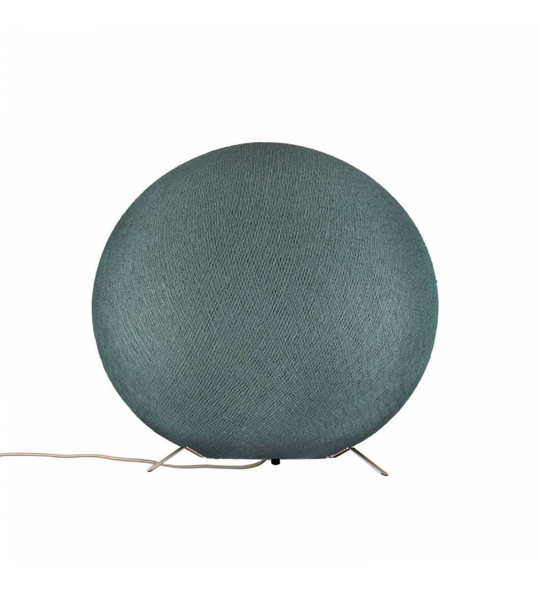 Groen grijs magnetische globe tafellamp - maat S - Tafellamp - La Case de Cousin Paul