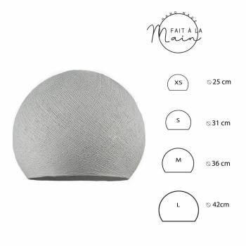 pearl grey - Lampshades domes - La Case de Cousin Paul