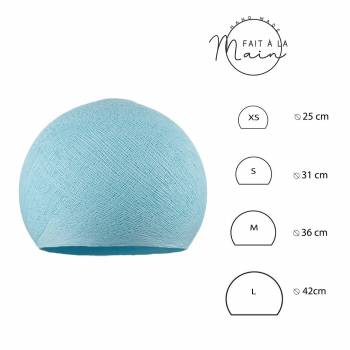 sky blue - Lampshades domes - La Case de Cousin Paul