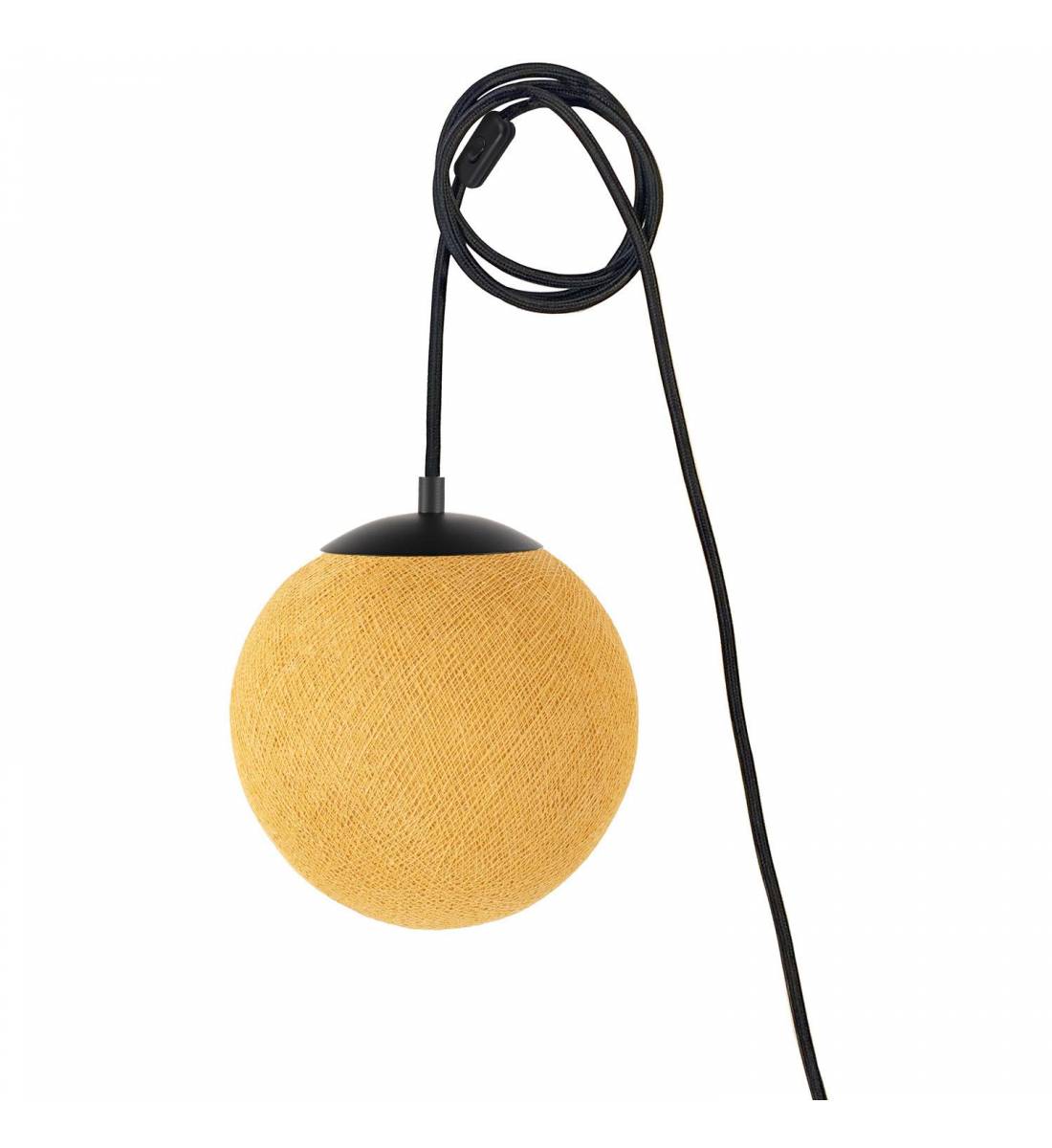 Suspension Nomade Apapa - Moutarde - Apapa Pendant lamp - La Case de Cousin Paul