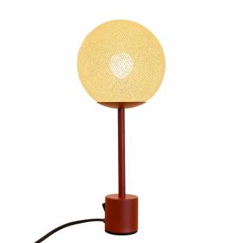Lampe APAPA terracotta - Ecru - Lampe Apapa - La Case de Cousin Paul