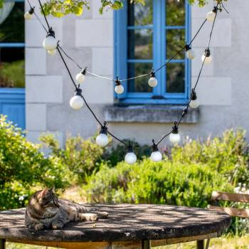 6m Guinguette neige - Outdoor String Lights - La Case de Cousin Paul