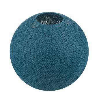 Globe APAPA Bleu paon - Lampshades Apapa - La Case de Cousin Paul