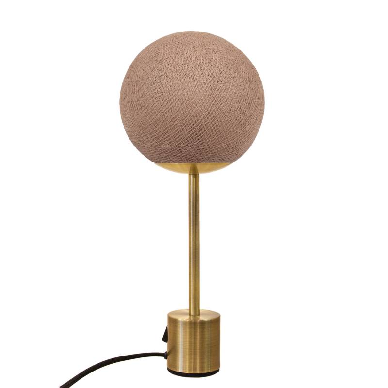 Brass lampe APAPA - Nude - Lamp Apapa - La Case de Cousin Paul