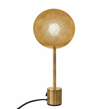 Brass lampe APAPA - Tobacco - Lamp Apapa - La Case de Cousin Paul