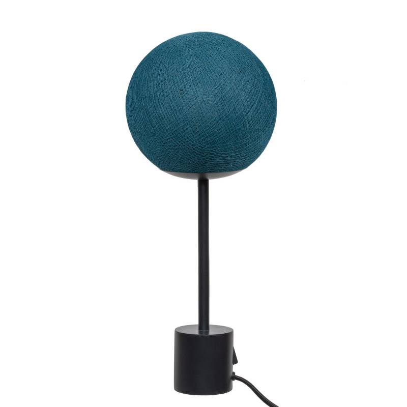 Lampe APAPA Bleu paon - Lámpara Apapa - La Case de Cousin Paul