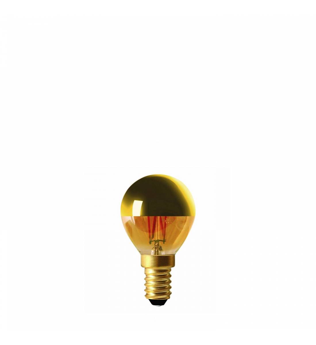 LED bulb E14 - golden cap - Ampoules - La Case de Cousin Paul