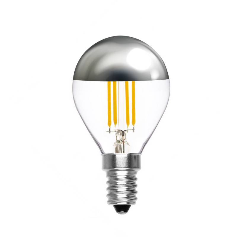 Ampoule led E14 calotte dorée La case de cousin paul