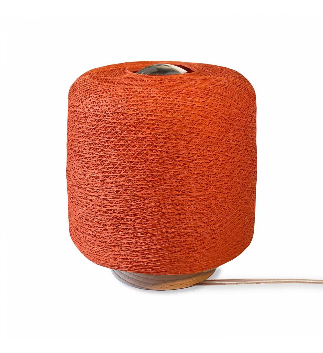 Orange Madison table lamp - Table lamp - La Case de Cousin Paul