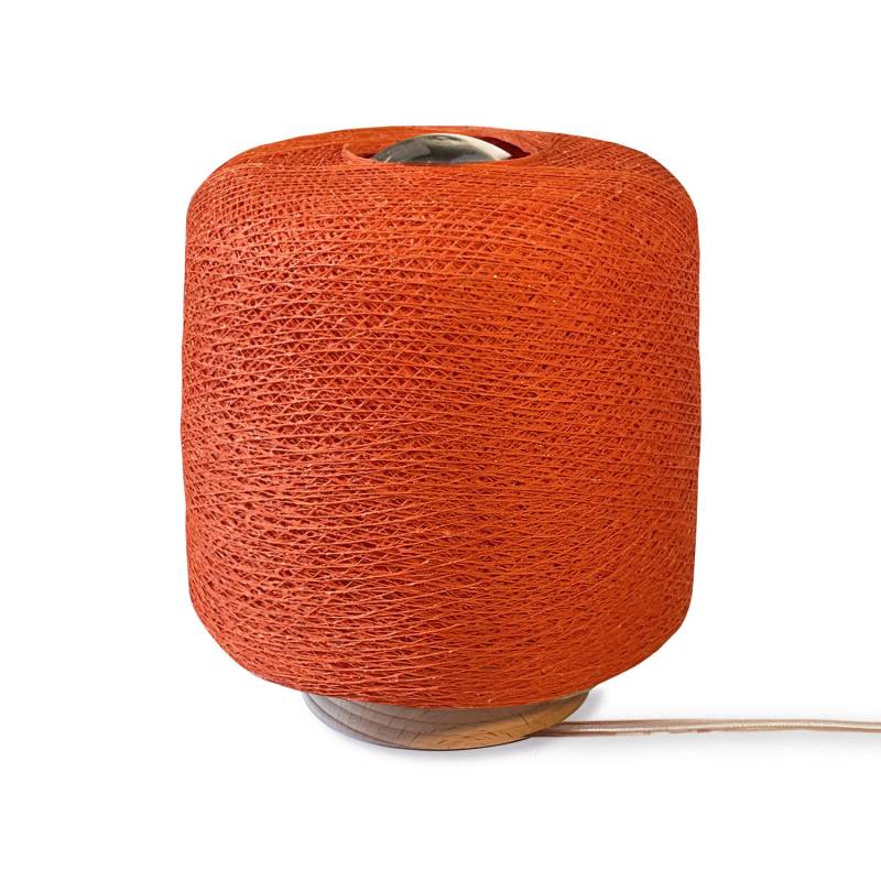 Orange Madison table lamp - Table lamp - La Case de Cousin Paul