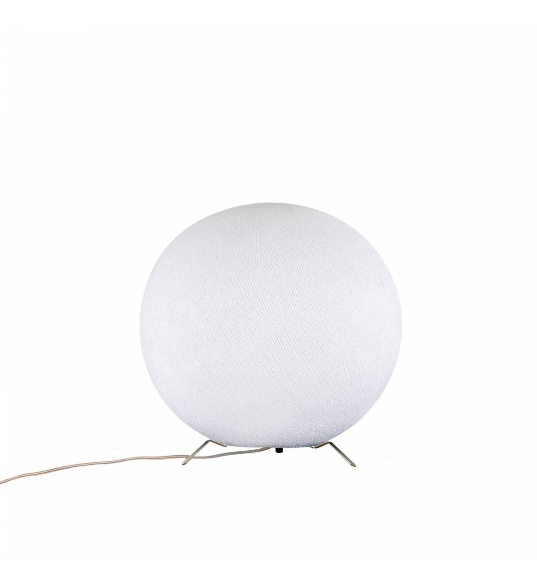 Lampe à poser globe aimanté blanc - taille XS - Lampe à poser - La Case de Cousin Paul
