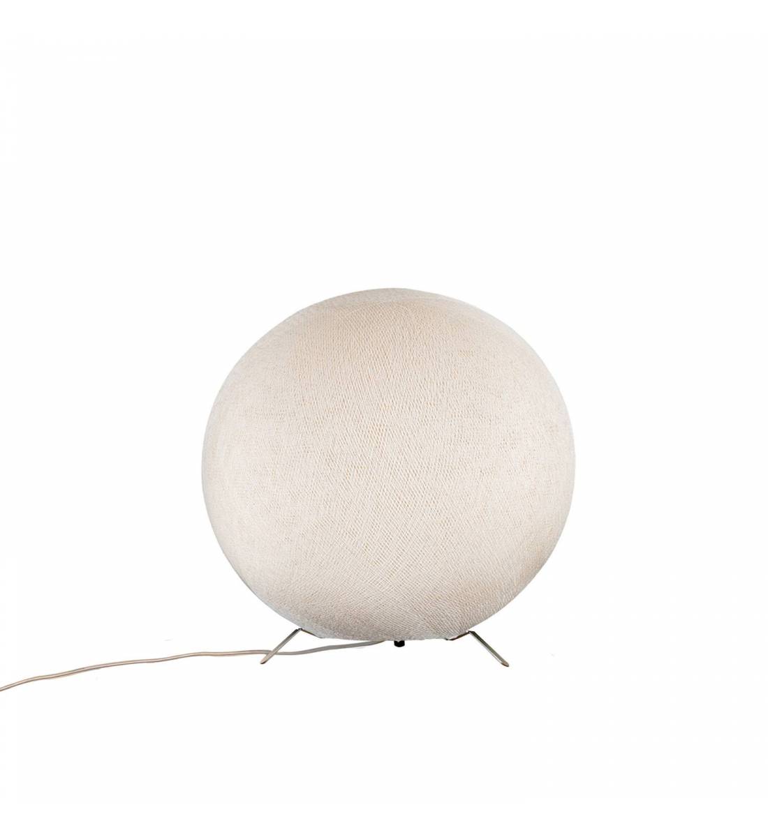 Lampe à poser globe aimanté écru - taille XS - Lampe à poser - La Case de Cousin Paul