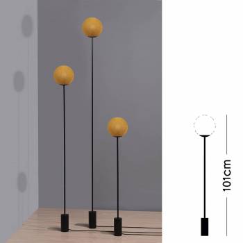 Vloerlamp Design Granpapa 101 - tabak - Lantarentje - La Case de Cousin Paul