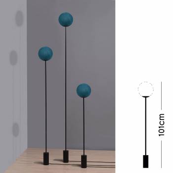 Lampadaire design Granpapa 101 - Bleu paon - Floor lamp - La Case de Cousin Paul