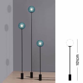 Lampadaire design Granpapa 101 - Bleu paon - Floor lamp - La Case de Cousin Paul