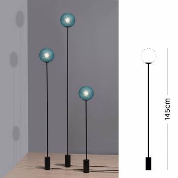 Lampadaire design Granpapa 145 - Bleu paon - Floor lamp - La Case de Cousin Paul