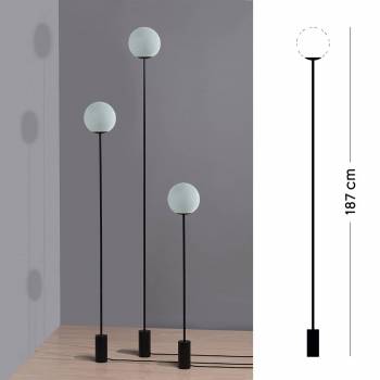 Stehleuchte Design Granpapa 187 - Azurblau - Stehlampe - La Case de Cousin Paul