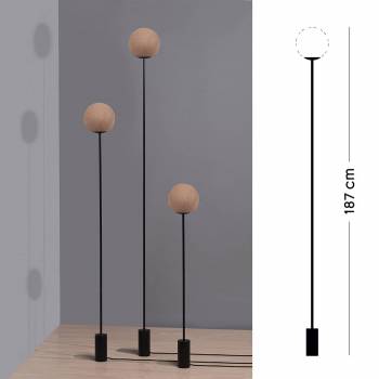 Lampadaire design Granpapa 187 - Nude - lampada da terra - La Case de Cousin Paul