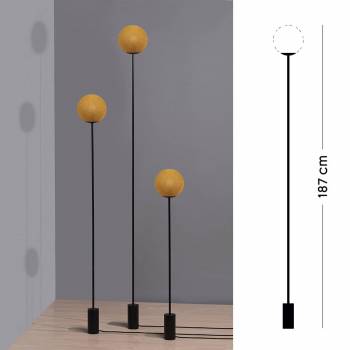 Lampadaire design Granpapa 187 - Tabac - Floor lamp - La Case de Cousin Paul