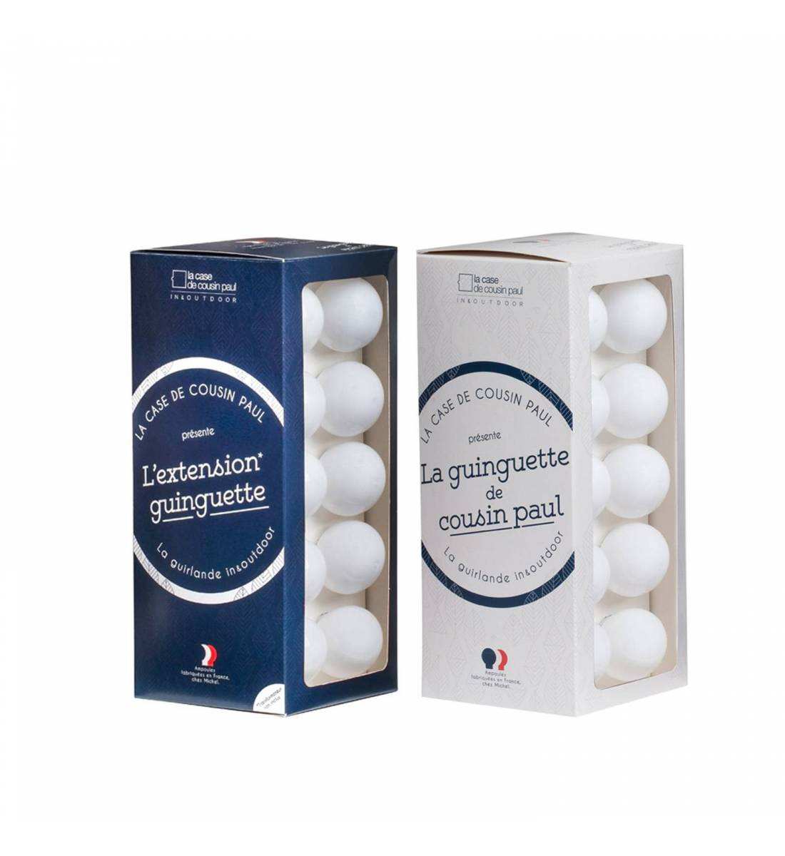 6m Guinguette neige - Outdoor String Lights - La Case de Cousin Paul