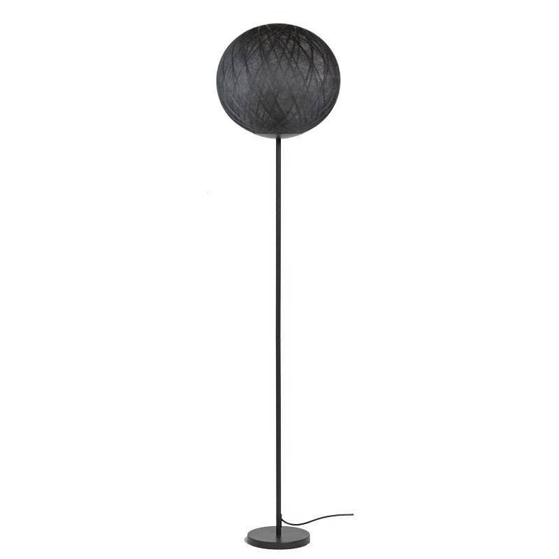Vloerlamp "Art Deco" magnetische zwart - Lantarentje - La Case de Cousin Paul