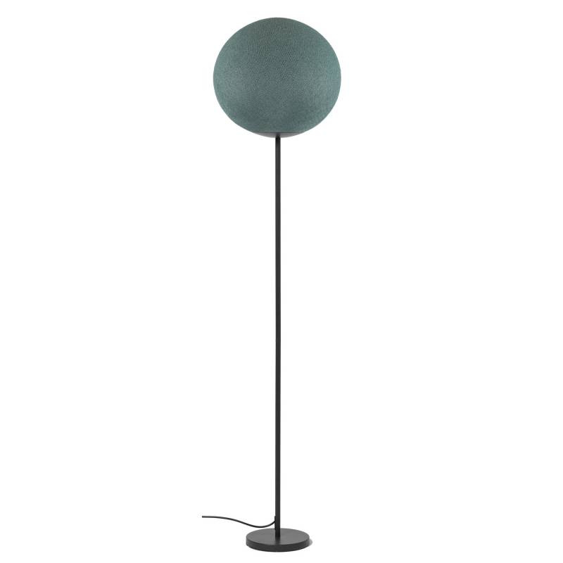 Magnetic black floor lamp green grey - Floor lamp - La Case de Cousin Paul