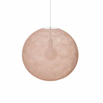 Globe Light XL Nude Ø 50cm - Enkelvoudig ophangsysteem - La Case de Cousin Paul