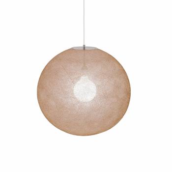 Globe Light XL Nude Ø 50cm - Enkelvoudig ophangsysteem - La Case de Cousin Paul