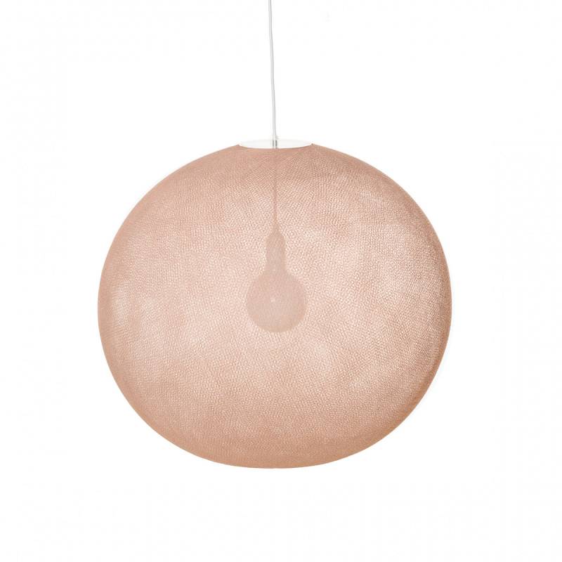 Globe Light XXL Nude Ø 67cm - Enkelvoudig ophangsysteem - La Case de Cousin Paul