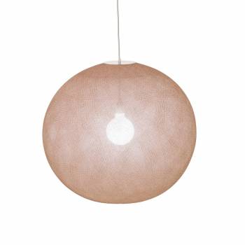 Globe Light XXL Nude Ø 67cm - Enkelvoudig ophangsysteem - La Case de Cousin Paul