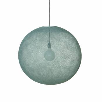 Globe Light XXL Green Grey Ø 67cm - Single Pendant lamp - La Case de Cousin Paul