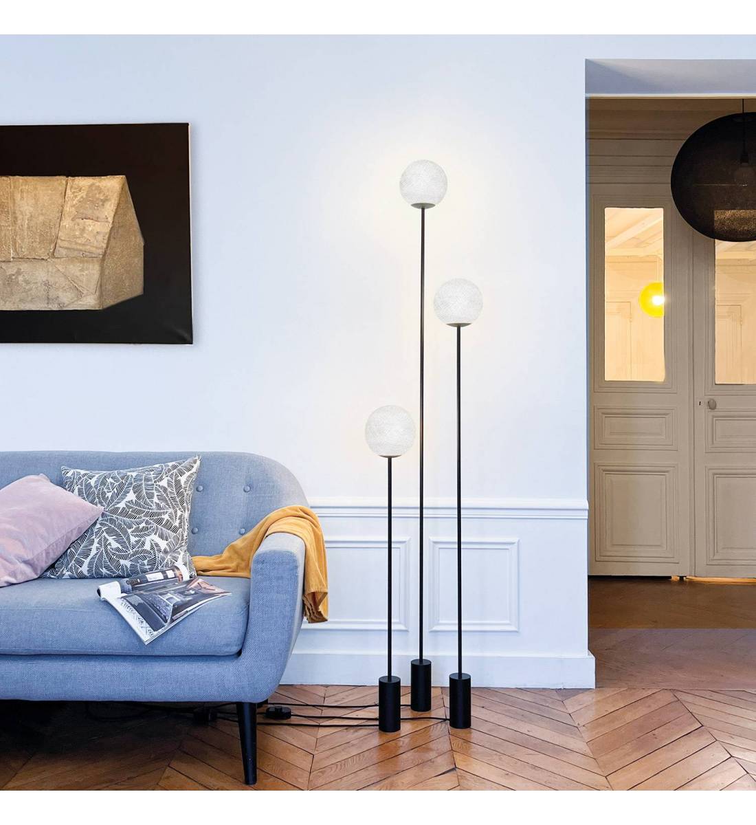 Lampadaire design Granpapa 145 - Blanc - Floor lamp - La Case de Cousin Paul