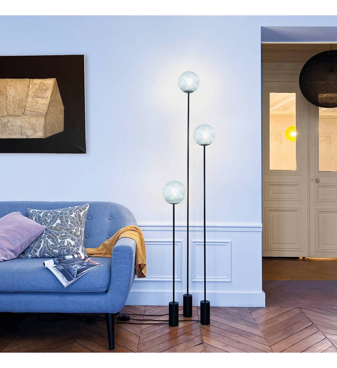 Lampadaire design Granpapa 145 - Azur - Floor lamp - La Case de Cousin Paul