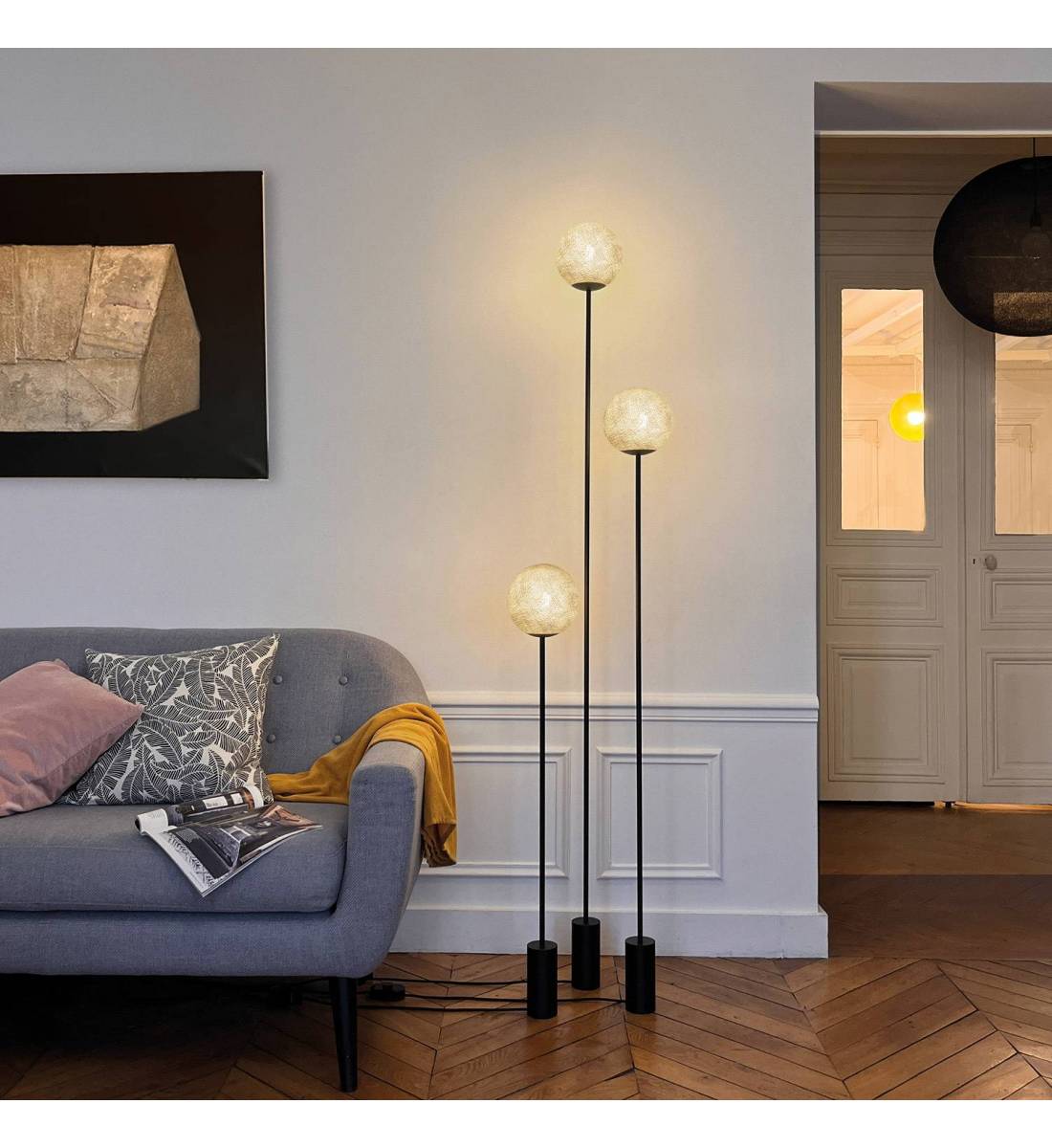 Lampadaire design Granpapa 145 - Sahara - Lampadaire - La Case de Cousin Paul