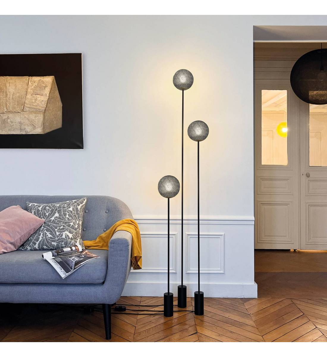 Lampadaire design Granpapa 145 - Anthracite - Floor lamp - La Case de Cousin Paul