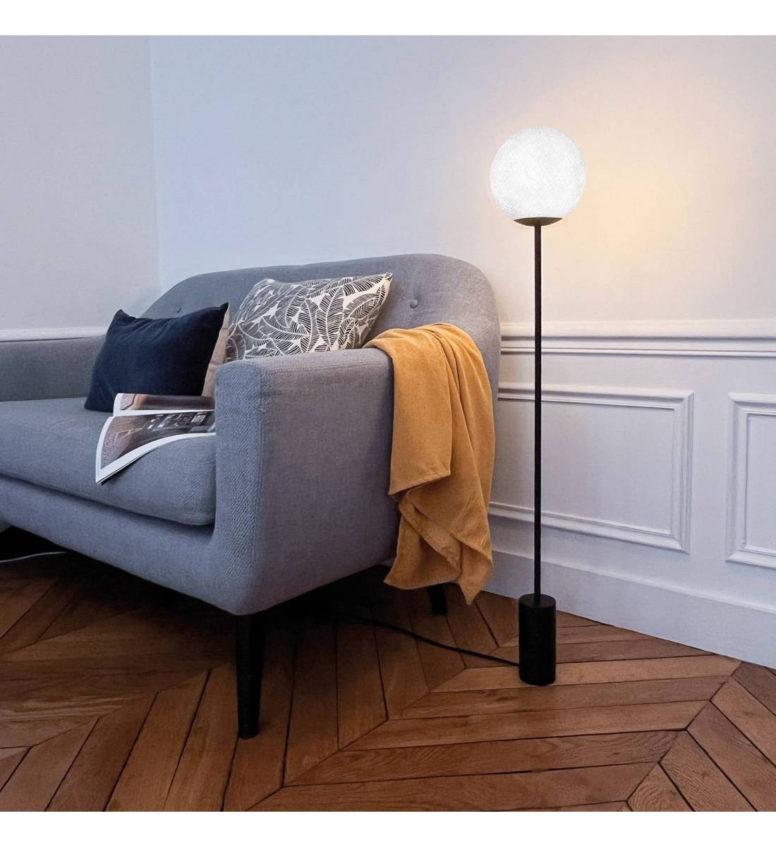 Lampadaire design Granpapa 101 - Blanc - Floor lamp - La Case de Cousin Paul