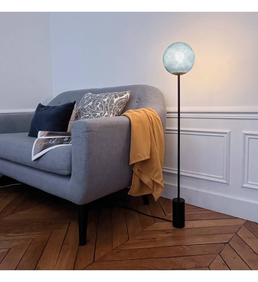 Lampadaire design Granpapa 101 - Acier - lampada da terra - La Case de Cousin Paul