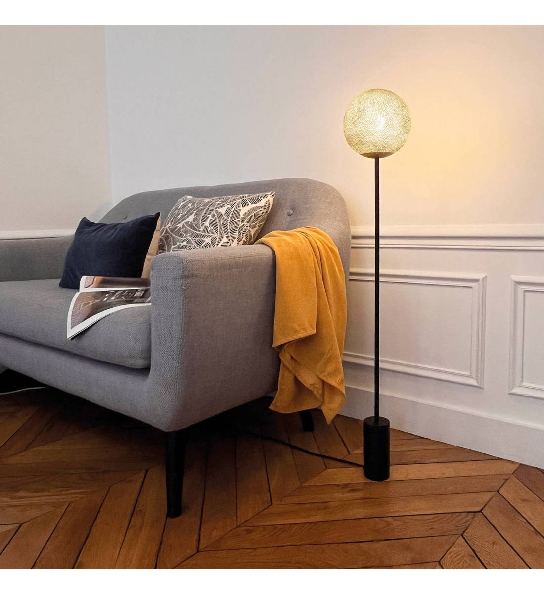 Lampadaire design Granpapa 101 - Sahara - Floor lamp - La Case de Cousin Paul