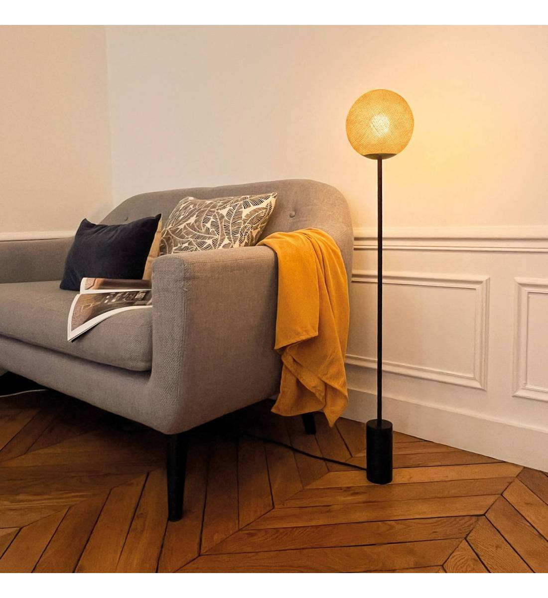 Lampadaire design Granpapa 101 - Camel - Stehlampe - La Case de Cousin Paul