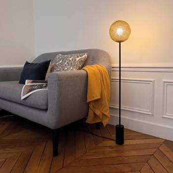 Vloerlamp Design Granpapa 101 - tabak - Lantarentje - La Case de Cousin Paul