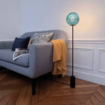 Vloerlamp Design Granpapa 101 - groen grijs - Lantarentje - La Case de Cousin Paul