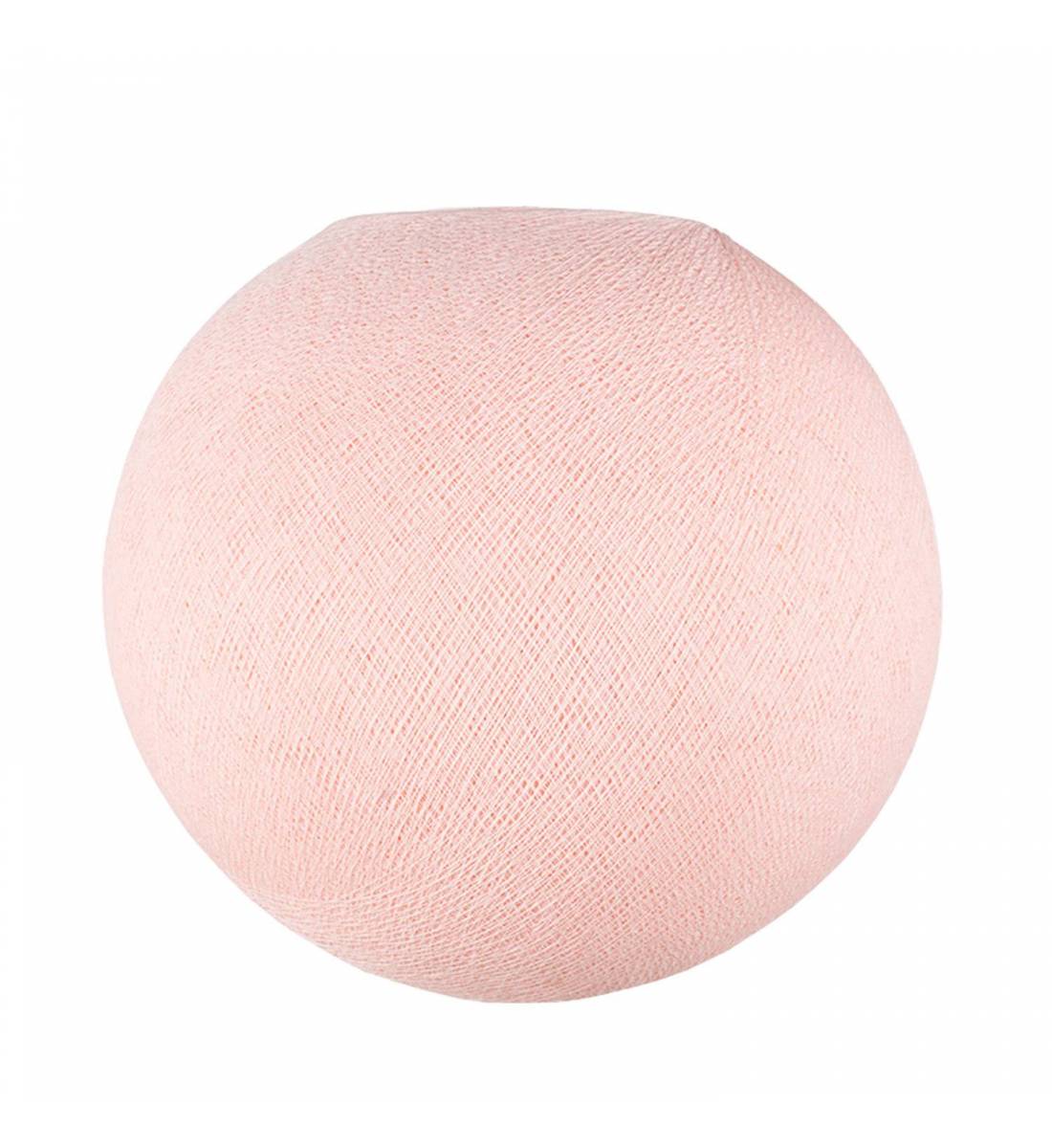 rosa brinato - Coprilampada globe - La Case de Cousin Paul